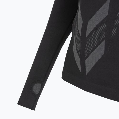 Completo di biancheria termica maschile KADVA ALPINESTEP THERMO LIGHT PLUS senza cuciture nero