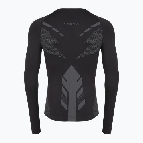 Set di biancheria intima termica da uomo KADVA ALPINESTEP THERMO LIGHT PLUS nero