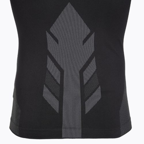 Completo di biancheria termica maschile KADVA ALPINESTEP THERMO LIGHT PLUS senza cuciture nero