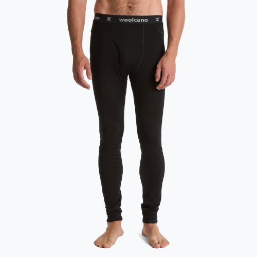 Pantaloni termici da uomo LANA 100% Merion PANT0539 nero