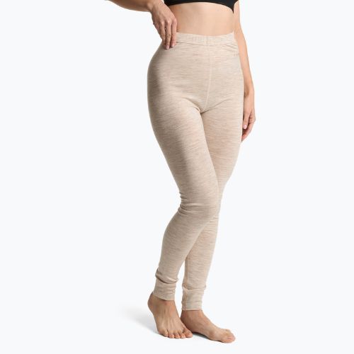 Set intimo termico donna LANA Merino 100% SET0543 beige