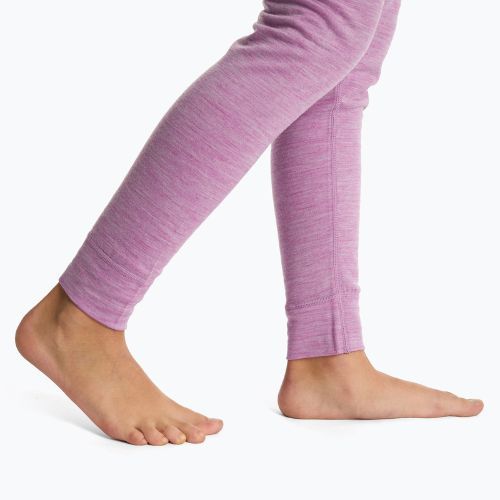 Set intimo termico per bambini LANA Merino 100% SET0683 viola
