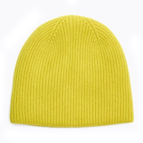 Berretto LANA MERINO 100% CAPPELLO0440 żołty