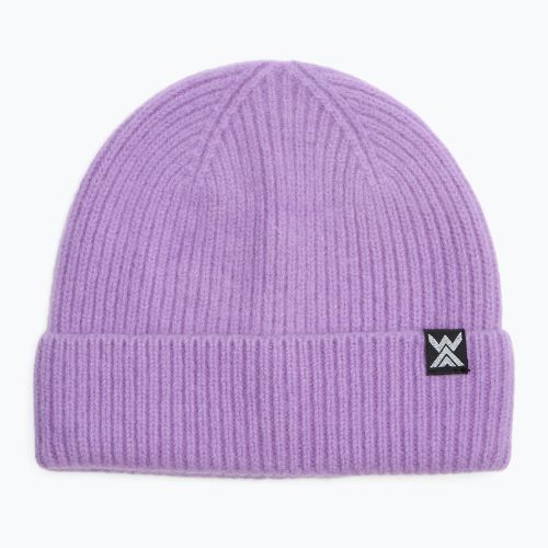 WOOLCANO berretto invernale per bambini 100% Merino HAT0440 viola