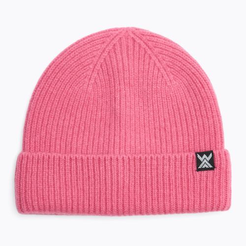 Berretto invernale per bambini WOOLCANO Merino 100% HAT0440 rosa