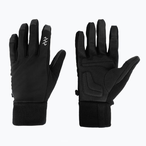 Guanti da ciclismo ATTABO LOREEF GLOVES antivento imbottiti black