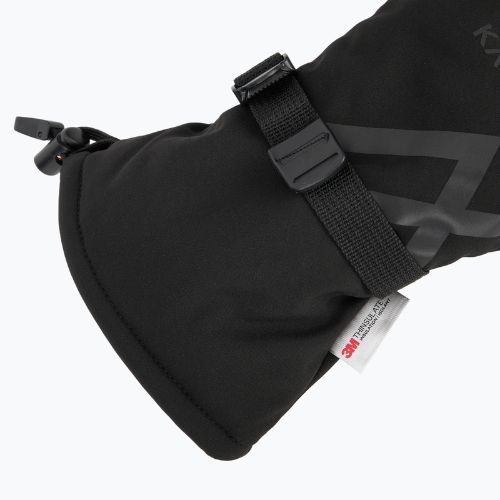 Guanti da sci da uomo KADVA Mountain Flow 3M Thinsulate neri