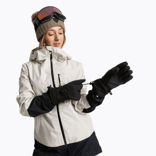 Guanti da sci donna KADVA Mountain Flow 3M Thinsulate nero