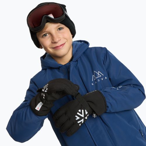 Guanti per bambini KADVA Mountain Flow neri