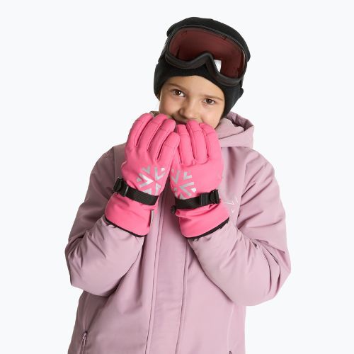 Guanti per bambini KADVA Mountain Flow rosa
