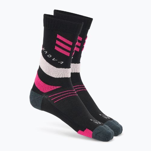 Calze da donna KADVA Stride Coolmax 2 paia nere