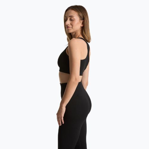XTREXO Rexi Up Reggiseno da allenamento senza cuciture nero