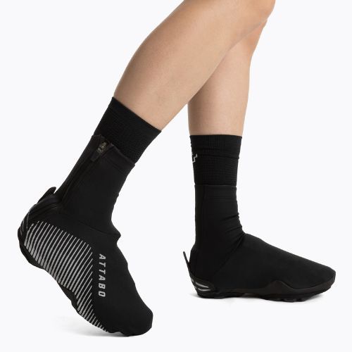 Copriscarpe da ciclismo ATTABO DEFENSE MAX PRO black