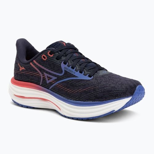 Scarpe da corsa da donna Mizuno Wave Rider 29 odyssey grigio/iris bloom/calypsocoral