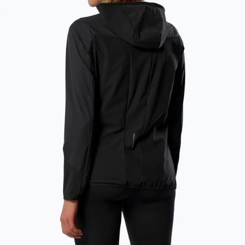 Giacca da corsa da donna Mizuno Active Alpha Hodded nero