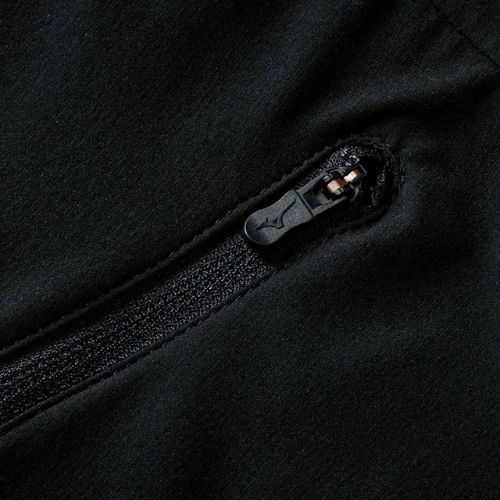 Giacca da corsa da donna Mizuno Active Alpha Hodded nero