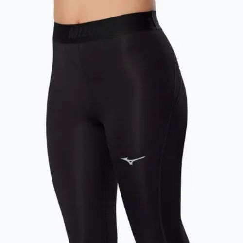 Leggings da corsa da donna Mizuno Core Impulse Long nero