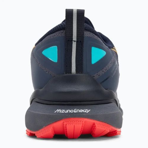 Scarpe da corsa da uomo Mizuno Wave Daichi 9 blu baritono/agrumi/corallo rosso 2