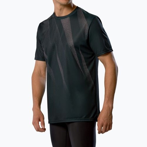 Maglietta da corsa da uomo Mizuno Core Graphic Tee nero