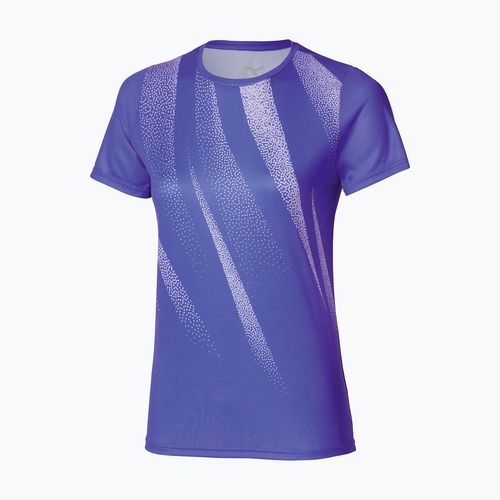Maglietta da running da donna Mizuno Core Graphic Tee iris bloom