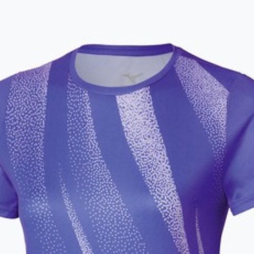Maglietta da running da donna Mizuno Core Graphic Tee iris bloom