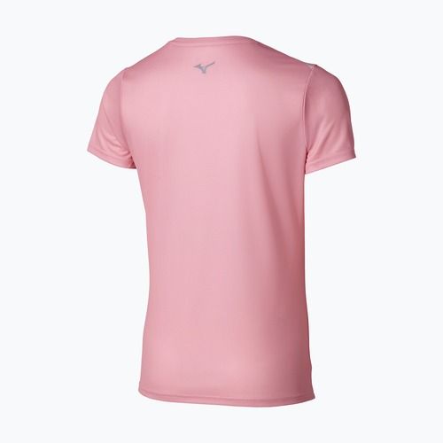 Maglietta da running da donna Mizuno Core Graphic Tee color malva sbiancato