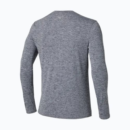 Mizuno Core Impulse Half Zip Tee Uomo quicksilver running longsleeve