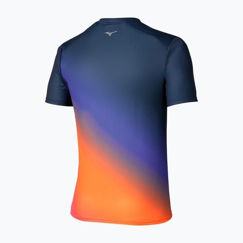 Maglietta da corsa da uomo Mizuno Summer Pack QD Tee yuuyake