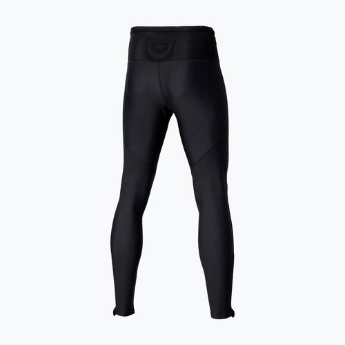 Leggings da corsa da uomo Mizuno Trail Multipocket Long nero