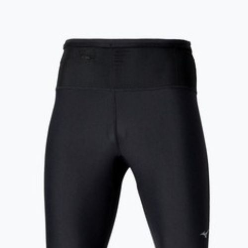 Leggings da corsa da uomo Mizuno Trail Multipocket Long nero