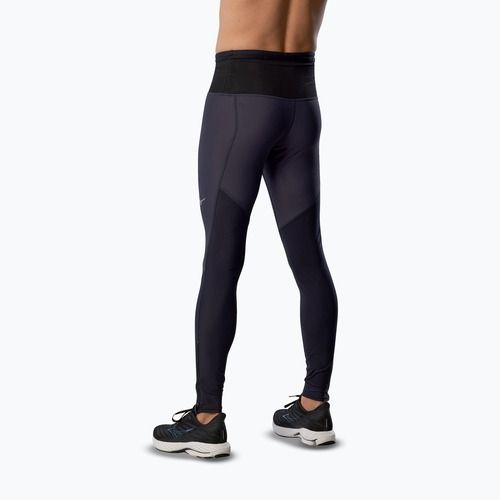 Leggings da corsa da uomo Mizuno Trail Multipocket Long odyssey grigio