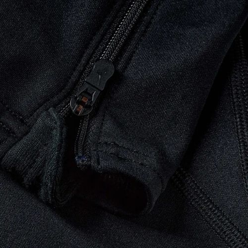 Leggings da corsa da uomo Mizuno Active Warmalite Long Tight nero