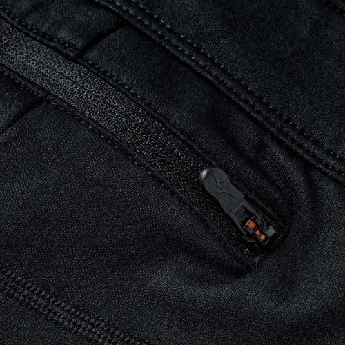 Leggings da corsa da uomo Mizuno Active Warmalite Long Tight nero