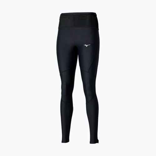 Leggings da corsa da donna Mizuno Trail Multipocket Long nero