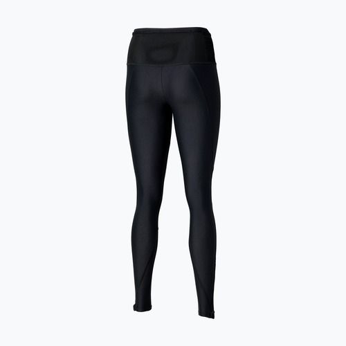 Leggings da corsa da donna Mizuno Trail Multipocket Long nero