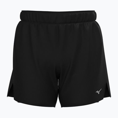 Pantaloncini da corsa Mizuno Core 5.5" 2IN1 da uomo, nero