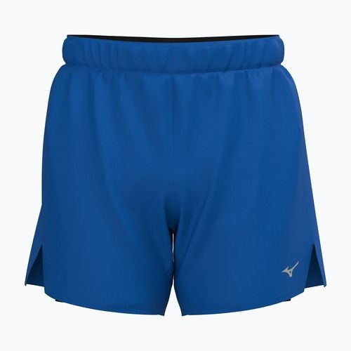 Pantaloncini da corsa Mizuno Core 5.5" 2IN1 da uomo blu principessa