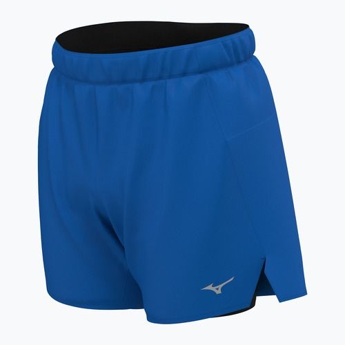 Pantaloncini da corsa Mizuno Core 5.5" 2IN1 da uomo blu principessa