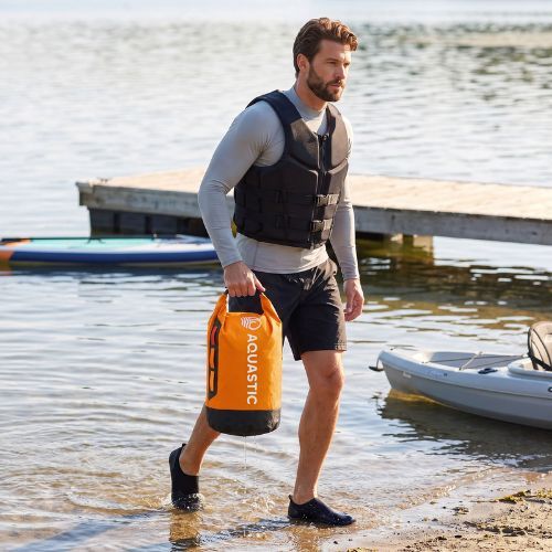 Sacca impermeabile AQUASTIC Dry Bag 13 l Nylon/TPU orange