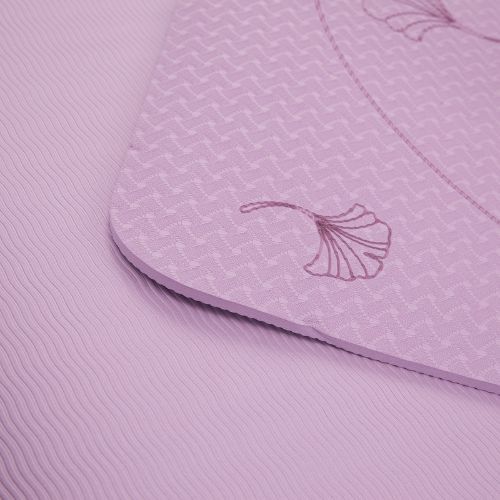 Tappetino da yoga XTREXO EcoGrip 6mm purple