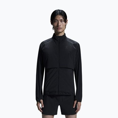Giacca da corsa da uomo On Weather Inulated nero