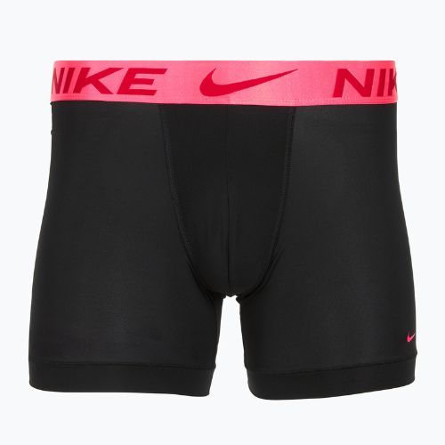 Uomo Nike Dri-Fit Essential Micro Boxer Brief 3 paia nero iper rosa/uni rosso/nero high shine wb