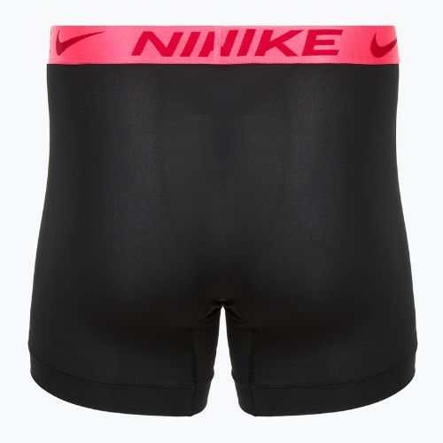 Uomo Nike Dri-Fit Essential Micro Boxer Brief 3 paia nero iper rosa/uni rosso/nero high shine wb
