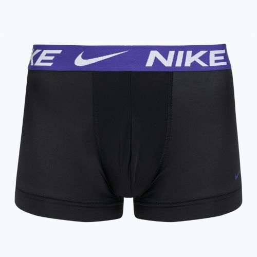 Boxer da uomo Nike Dri-Fit Essential Micro Trunk 3 paia nero university gold/deep night/dark team red wb