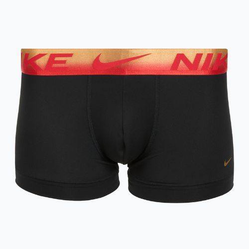 Nike Dri-Fit Essential Micro Trunk boxer uomo 3 paia blk/uni red/blk/uni red metallic gradient wb