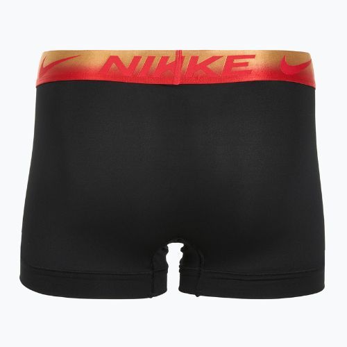Nike Dri-Fit Essential Micro Trunk boxer uomo 3 paia blk/uni red/blk/uni red metallic gradient wb