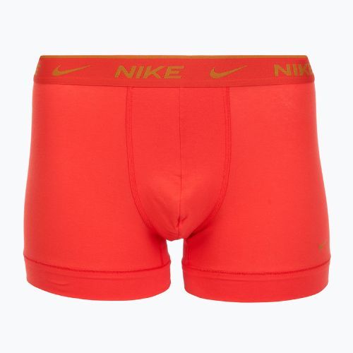 Uomo Nike Everyday Cotton Stretch Trunk boxer 3 paia light crimson/midnight navy/nero
