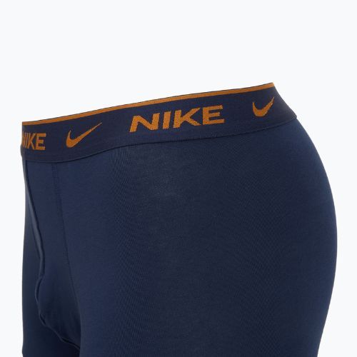 Uomo Nike Everyday Cotton Stretch Trunk boxer 3 paia light crimson/midnight navy/nero