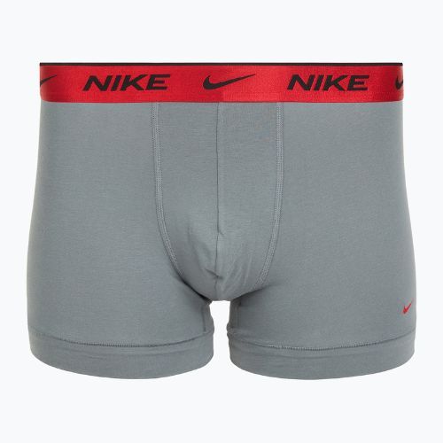 Boxer da uomo Nike Everyday Cotton Stretch Trunk 3 paia blk mt airmx wb/uni red/clear grey high shine wb