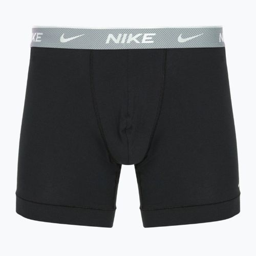 Uomo Nike Everyday Cotton Stretch boxer 3 paia bi/grigio ferro/grigio chiaro texture lucida wb